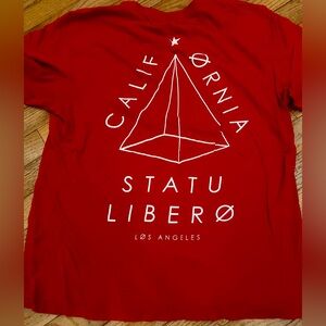 Free State Bold Red Tee Large
